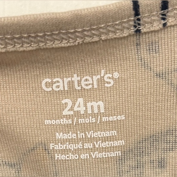 NWT! Animal Print Carter’s Bodysuit - Picture 3 of 5